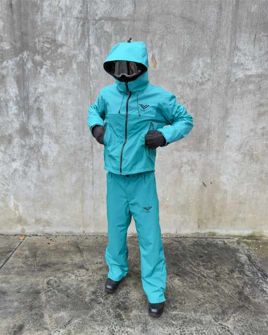 Aqua Blue V-Tex Ski Jacket