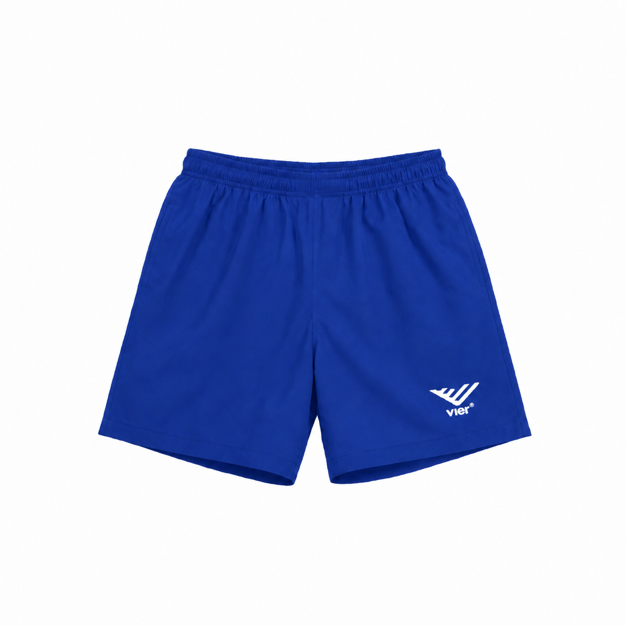 Blue Windbreaker Shorts