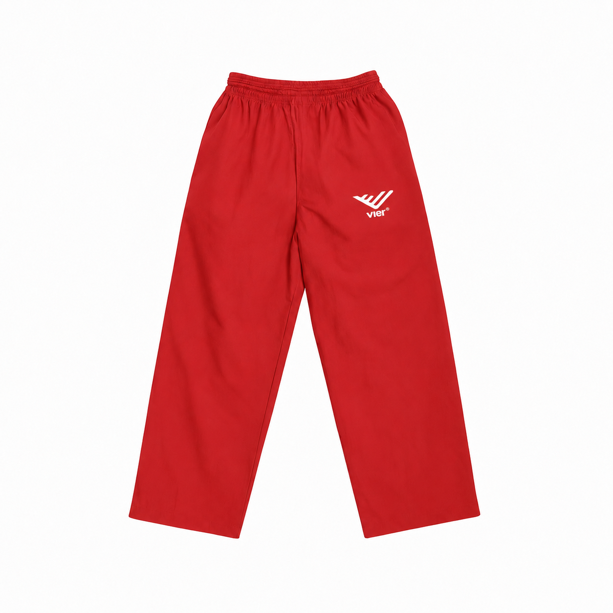 Red Windbreaker Pants