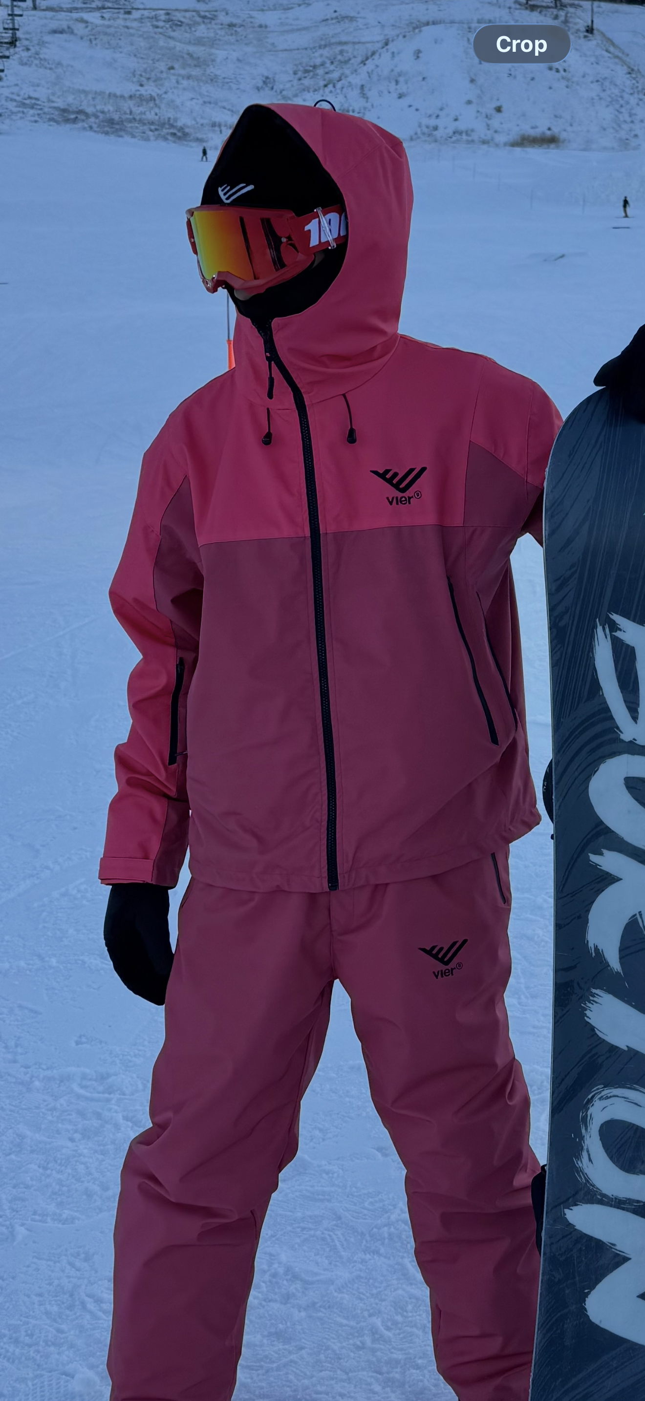 Peach V-Tex Ski Jacket