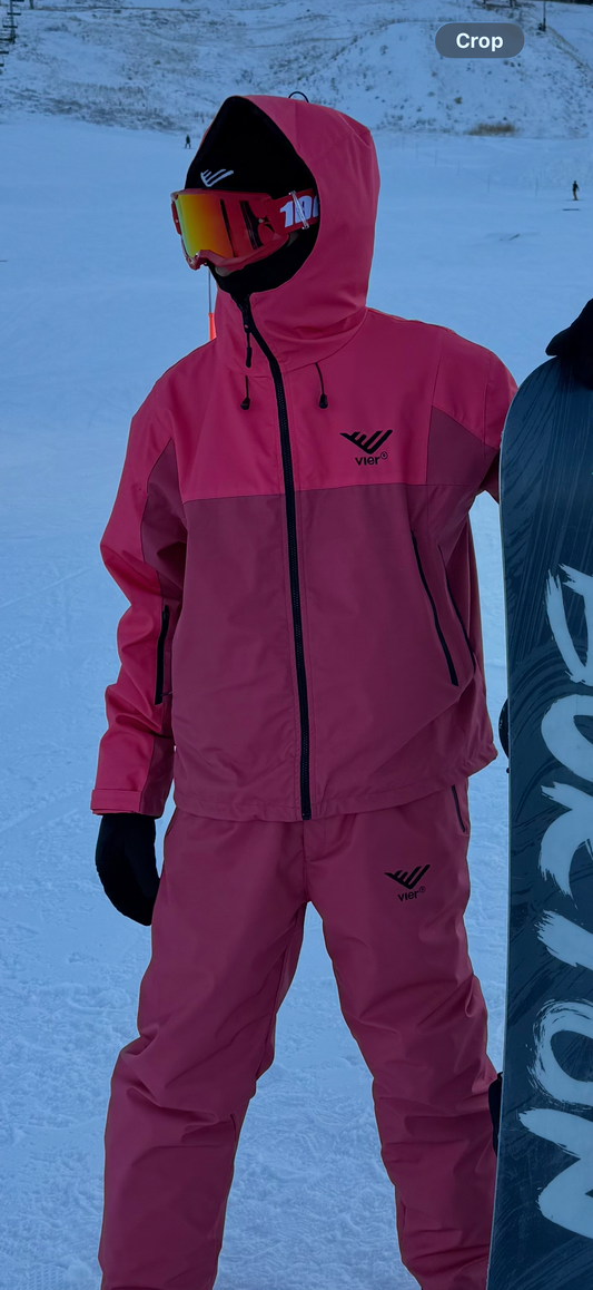 Peach V-Tex Ski Jacket