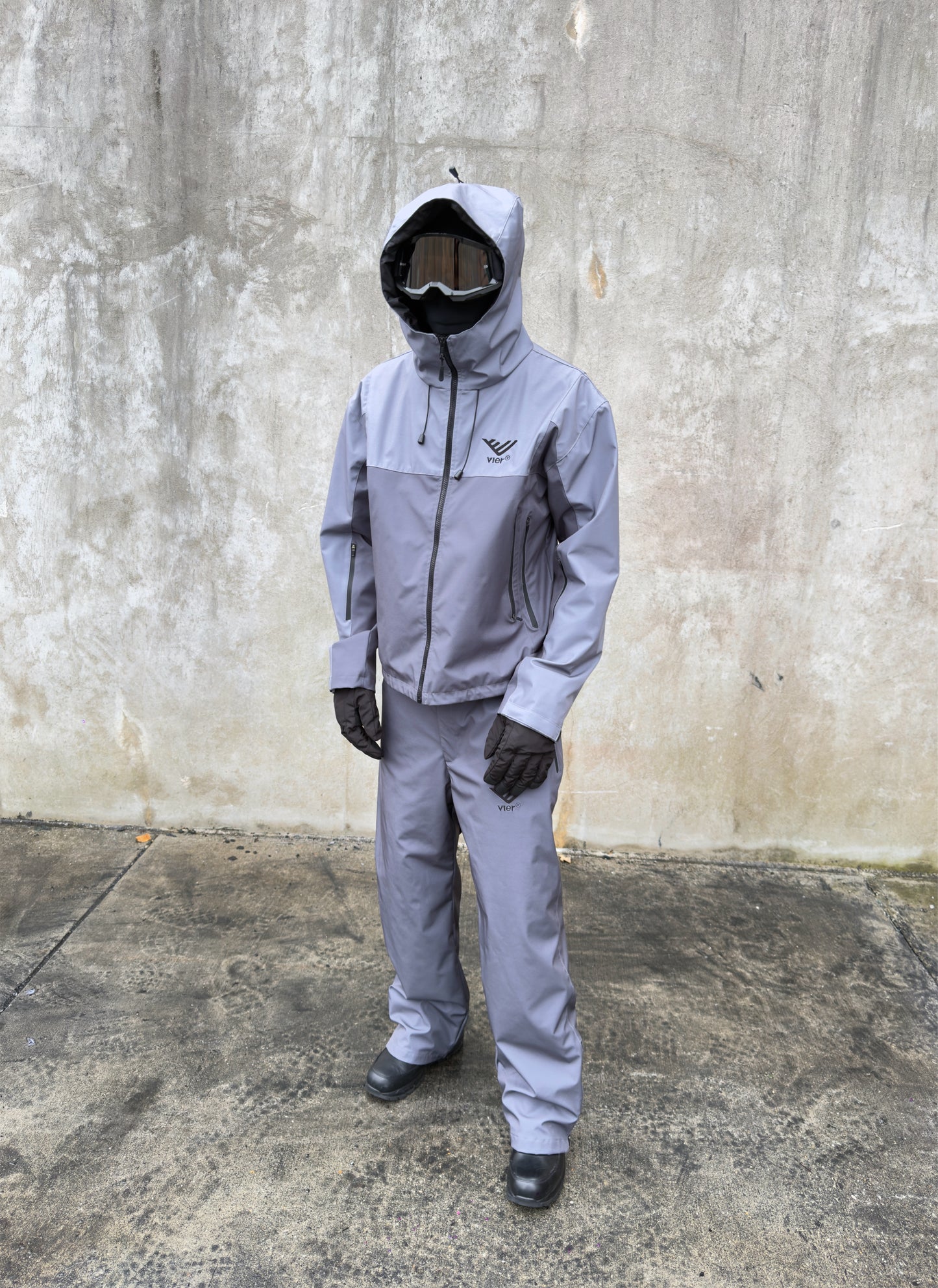 Dark Grey V-Tex Ski Jacket