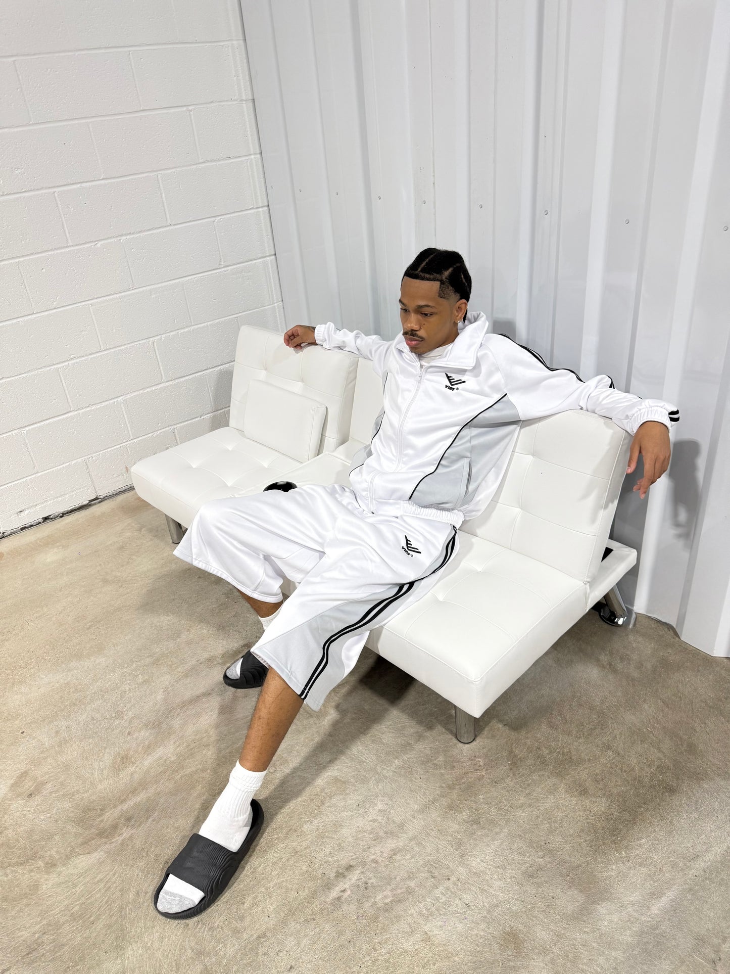 White Track Jacket