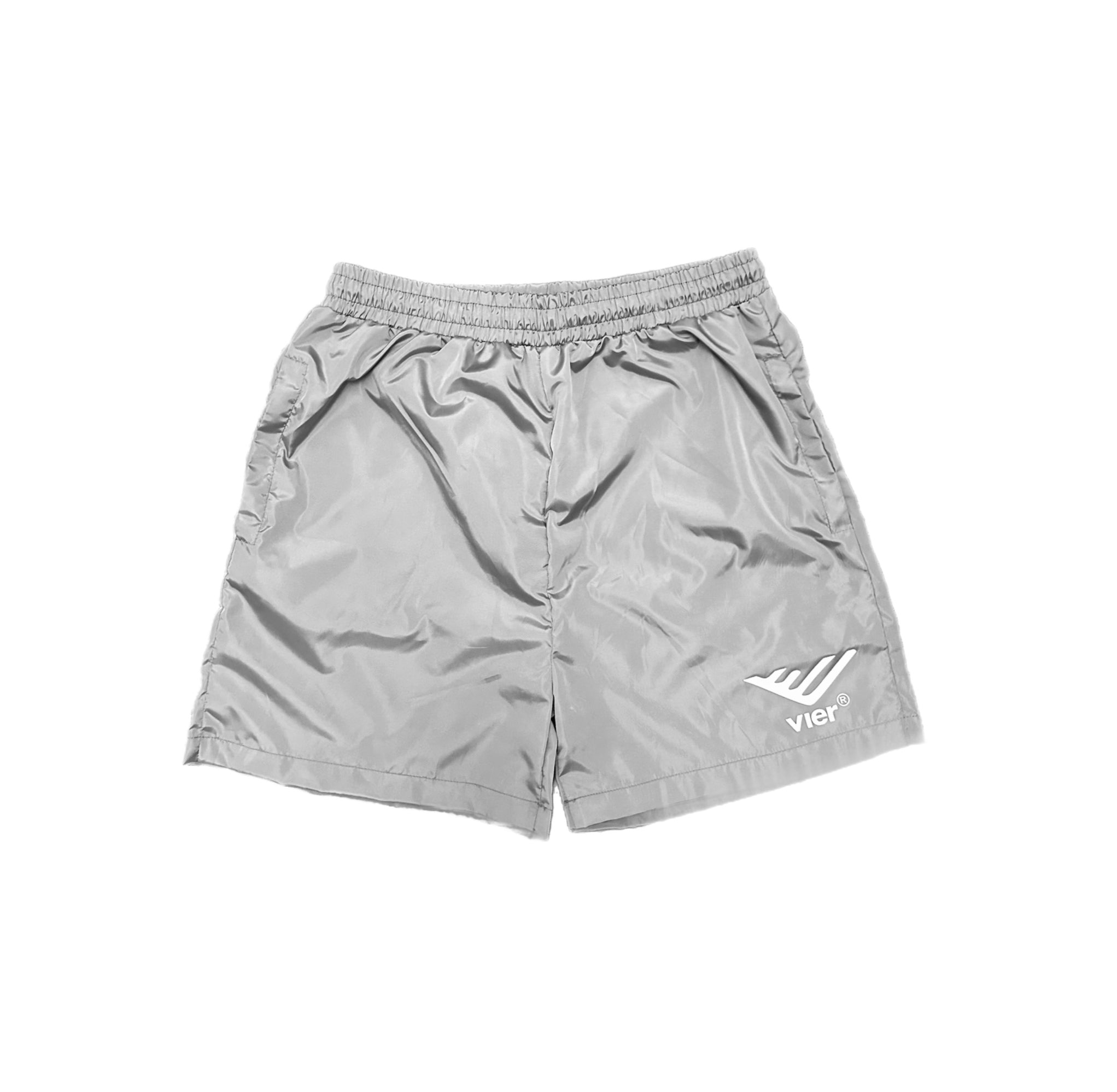 Light Grey Lightweight V5 Windbreaker Shorts – VIER
