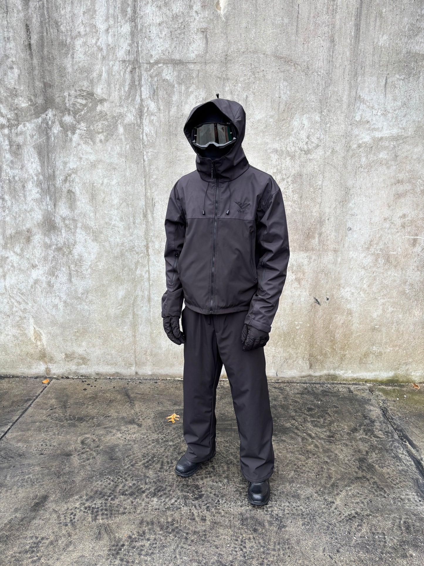 Black V-Tex Ski Jacket