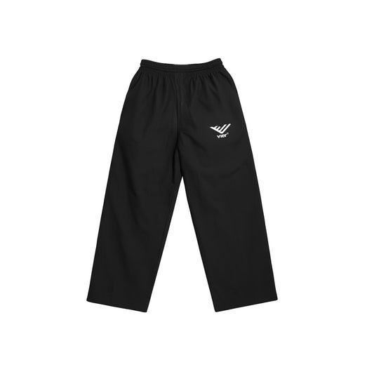 Black Windbreaker Pants