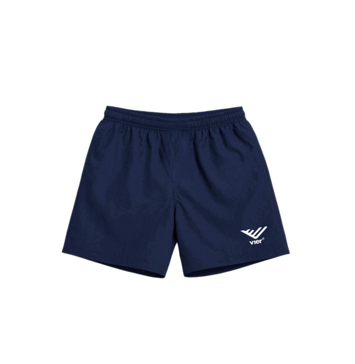 Navy Blue Windbreaker Shorts
