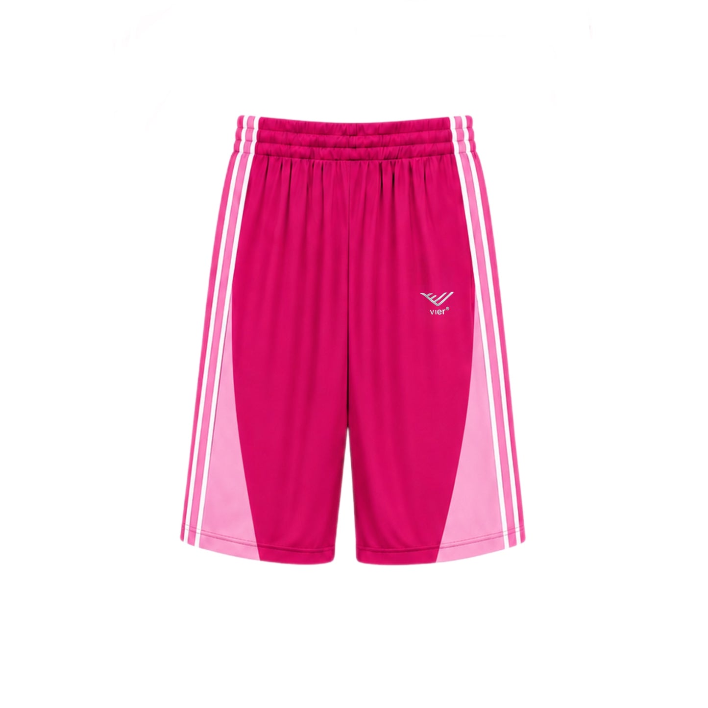 Pink Track 3/4 Shorts