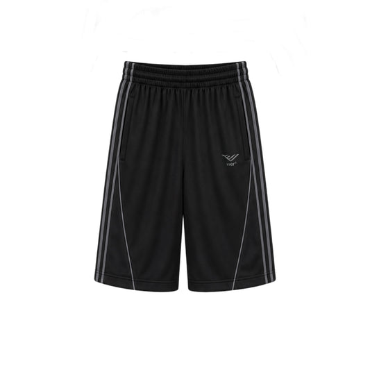 Black Track 3/4 Shorts