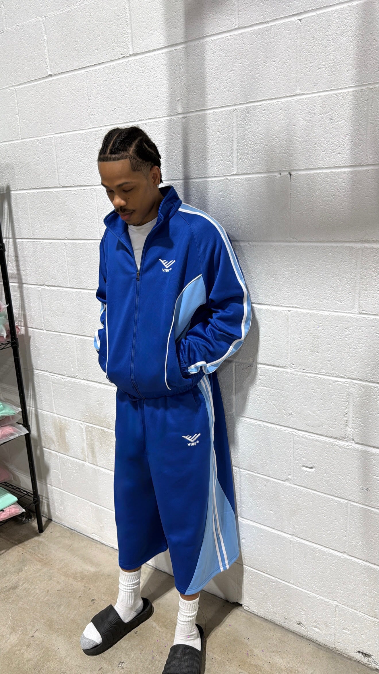 Blue Track Jacket