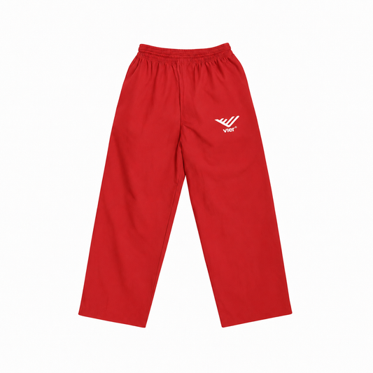 Red Windbreaker Pants
